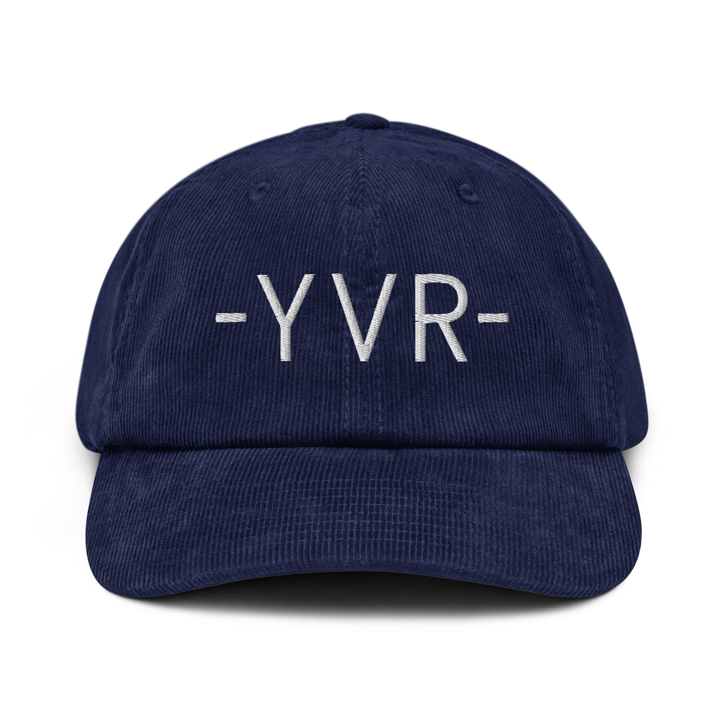Souvenir Corduroy Hat - White • YVR Vancouver • YHM Designs - Image 15