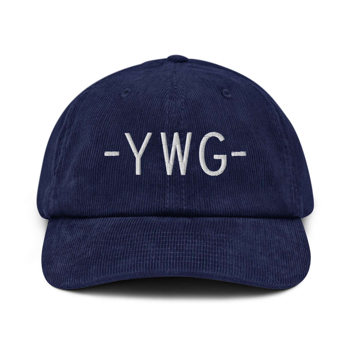 Souvenir Corduroy Hat - White • YWG Winnipeg • YHM Designs - Image 15