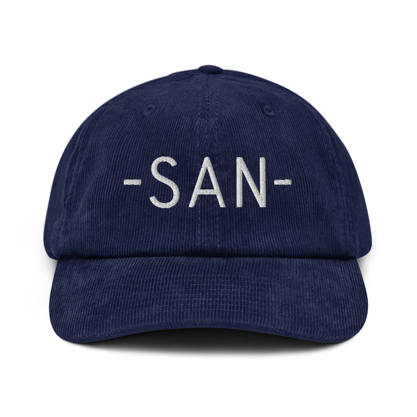 Souvenir Corduroy Hat - White • SAN San Diego • YHM Designs - Image 15