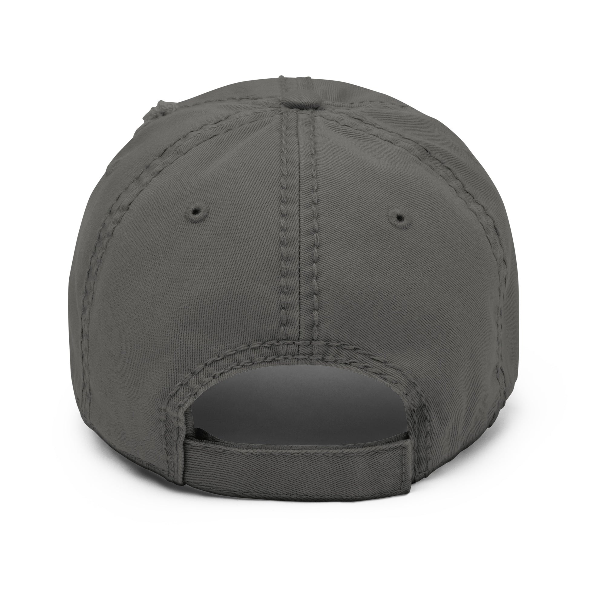 Jetliner Distressed Dad Hat • Grey • YQR Regina • YHM Designs - Image 08