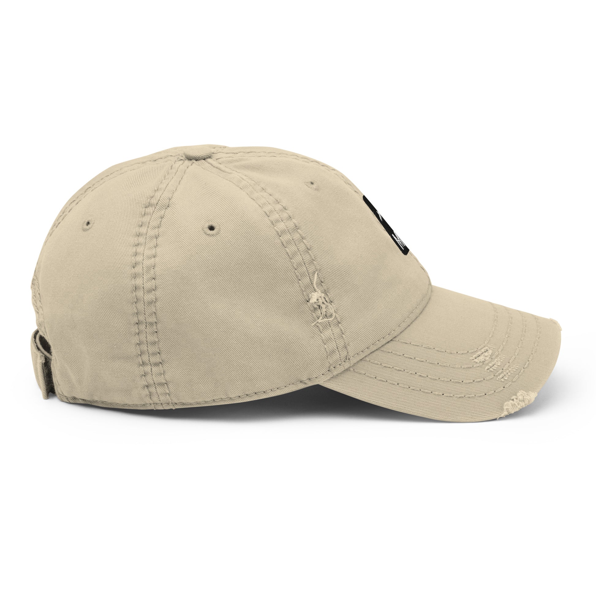 Jetliner Distressed Dad Hat • Khaki • MKE Milwaukee • YHM Designs - Image 11