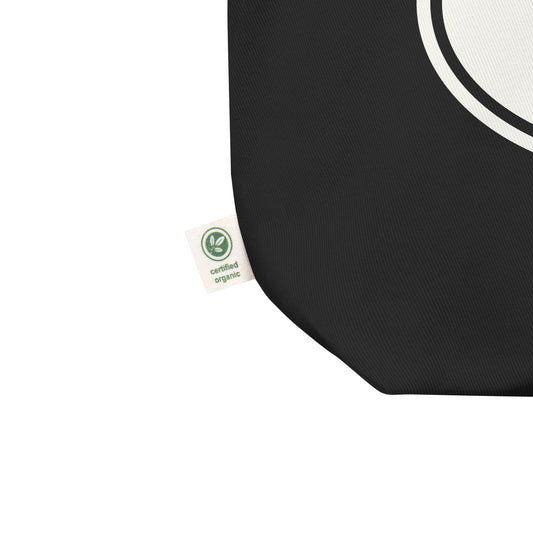 Oval Car Sticker Organic Tote • YEG Edmonton • YHM Designs - Image 02