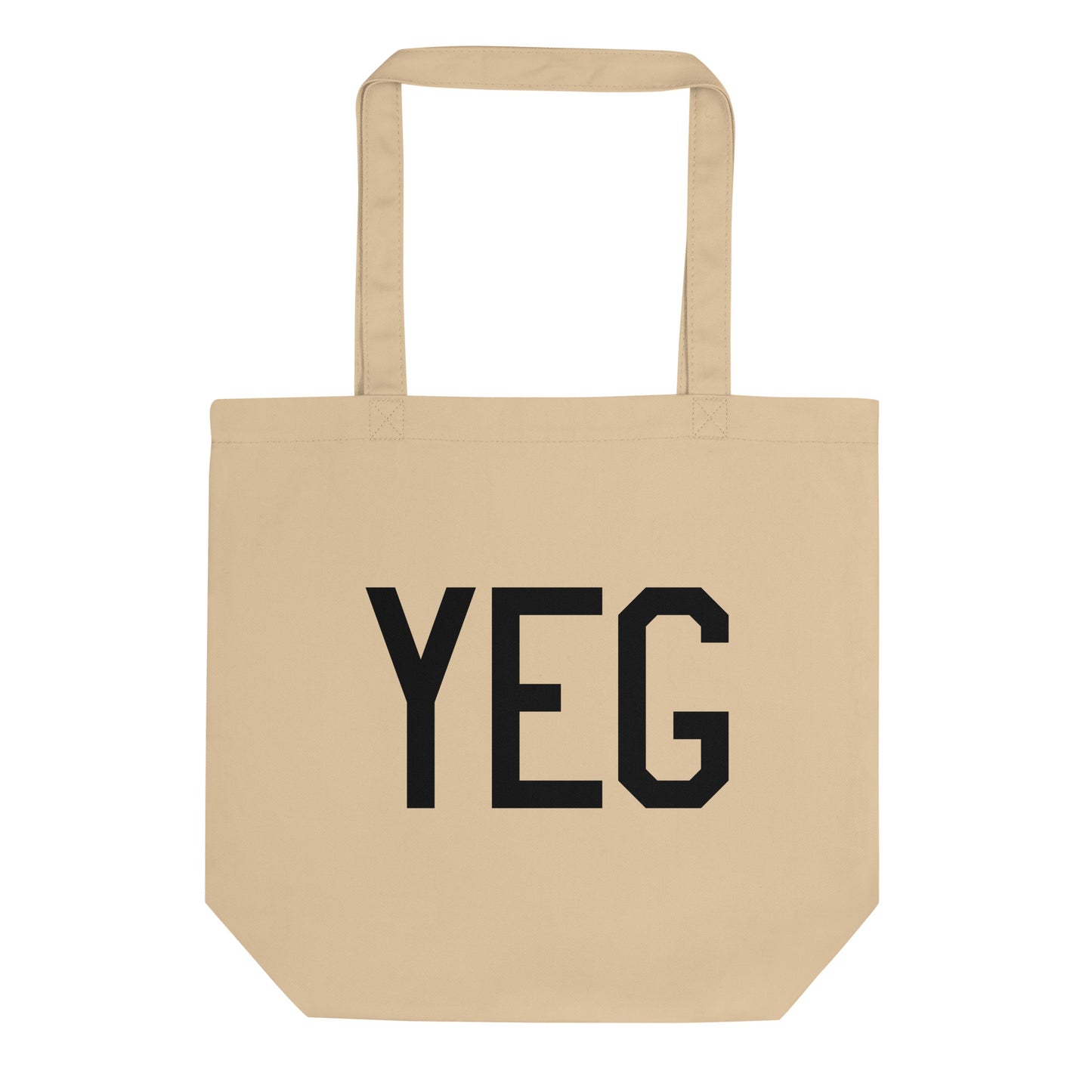 Aviation Gift Organic Tote - Black • YEG Edmonton • YHM Designs - Image 01
