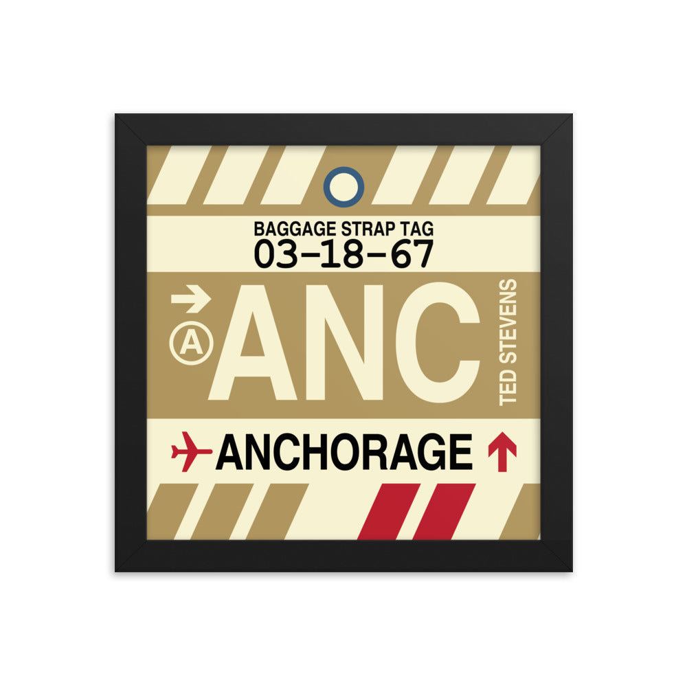 Anchorage Alaska Prints and Wall Art • ANC Airport Code