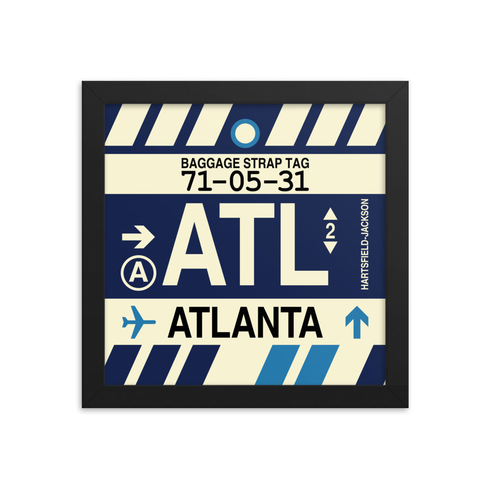 Atlanta Georgia Prints and Wall Art • ATL Airport Code