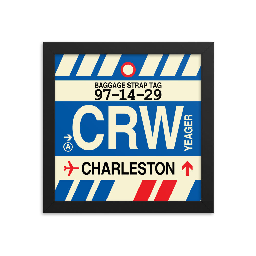 Travel-Themed Framed Print • CRW Charleston • YHM Designs - Image 01