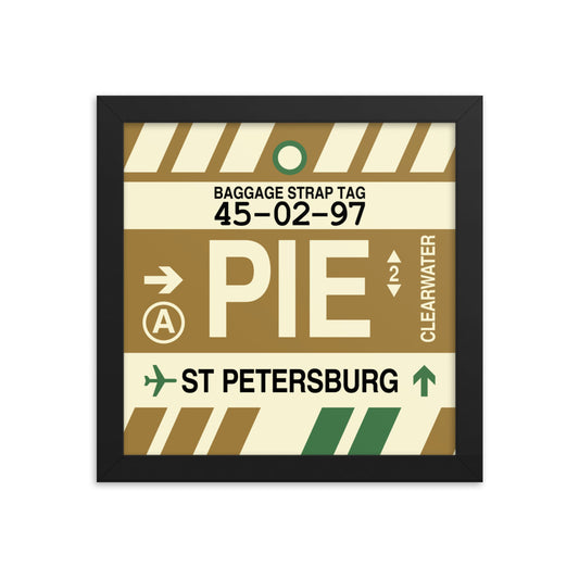 Travel-Themed Framed Print • PIE St. Petersburg • YHM Designs - Image 01
