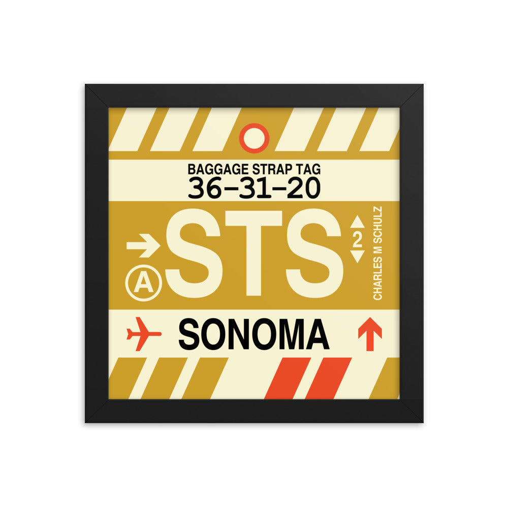 Travel-Themed Framed Print • STS Sonoma • YHM Designs - Image 01