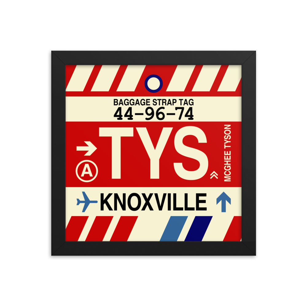 Travel-Themed Framed Print • TYS Knoxville • YHM Designs - Image 01