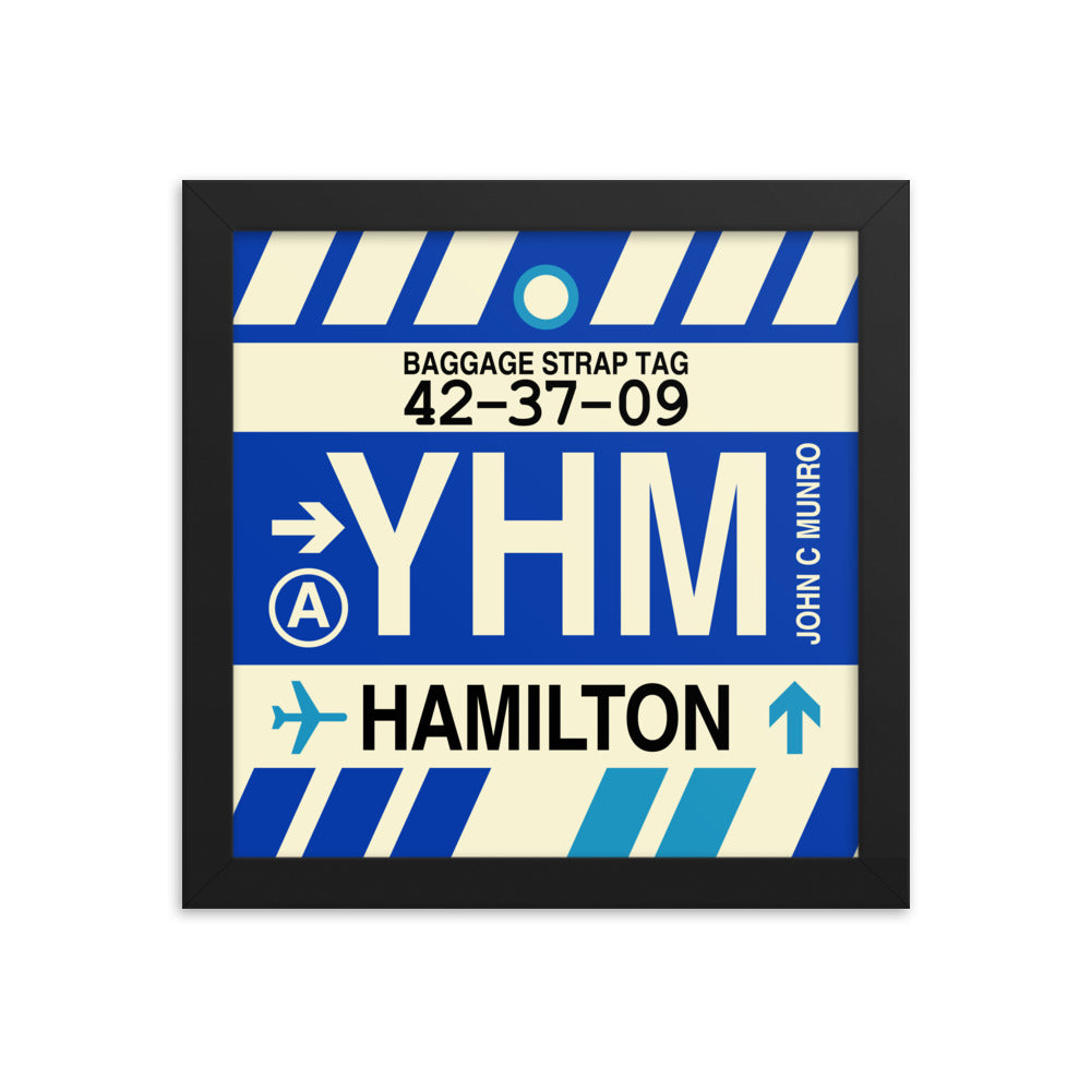 Hamilton Ontario Prints and Wall Art • YHM Airport Code