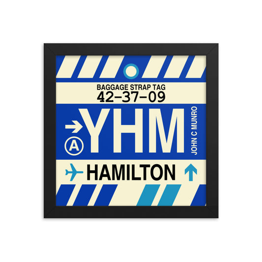 Travel-Themed Framed Print • YHM Hamilton • YHM Designs - Image 01