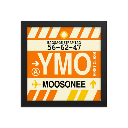 Travel-Themed Framed Print • YMO Moosonee • YHM Designs - Image 01