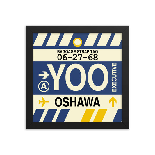 Travel-Themed Framed Print • YOO Oshawa • YHM Designs - Image 01