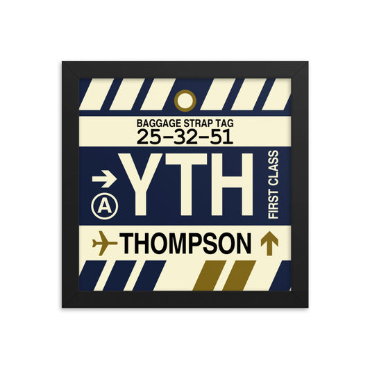 Travel-Themed Framed Print • YTH Thompson • YHM Designs - Image 01