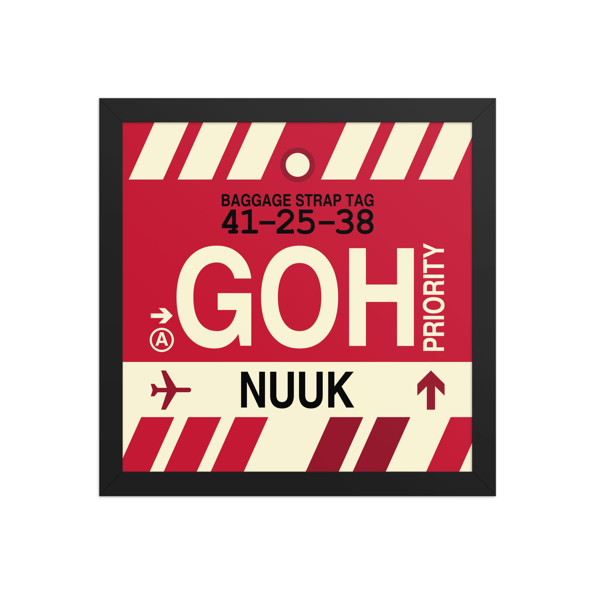Travel-Themed Framed Print • GOH Nuuk Souvenir • YHM Designs - Image 02