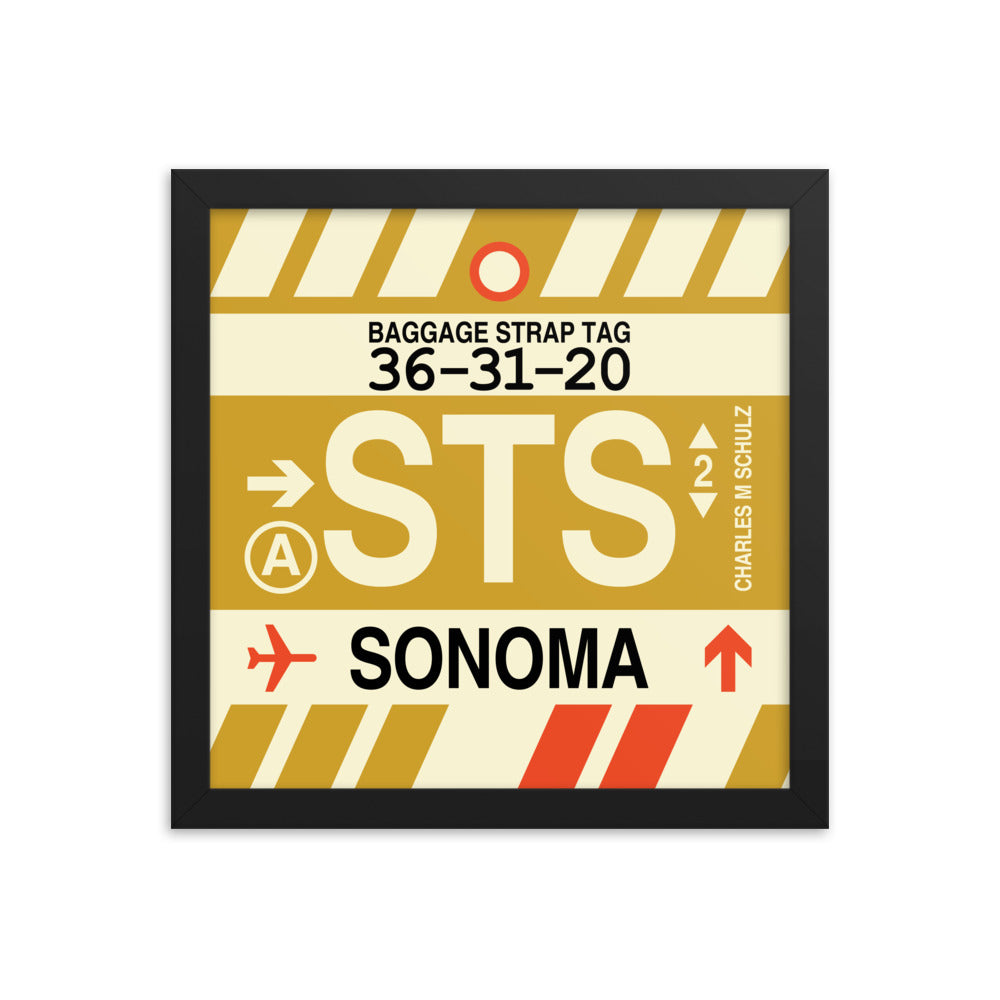 Travel-Themed Framed Print • STS Sonoma • YHM Designs - Image 02