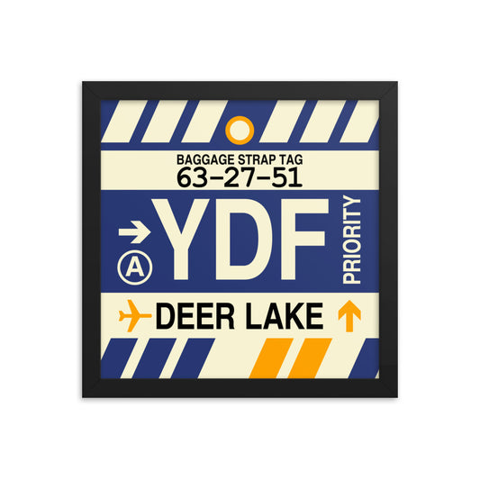 Travel-Themed Framed Print • YDF Deer Lake • YHM Designs - Image 02