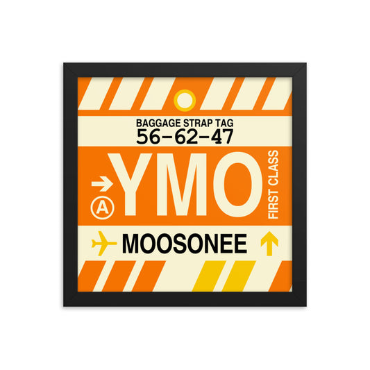 Travel-Themed Framed Print • YMO Moosonee • YHM Designs - Image 02