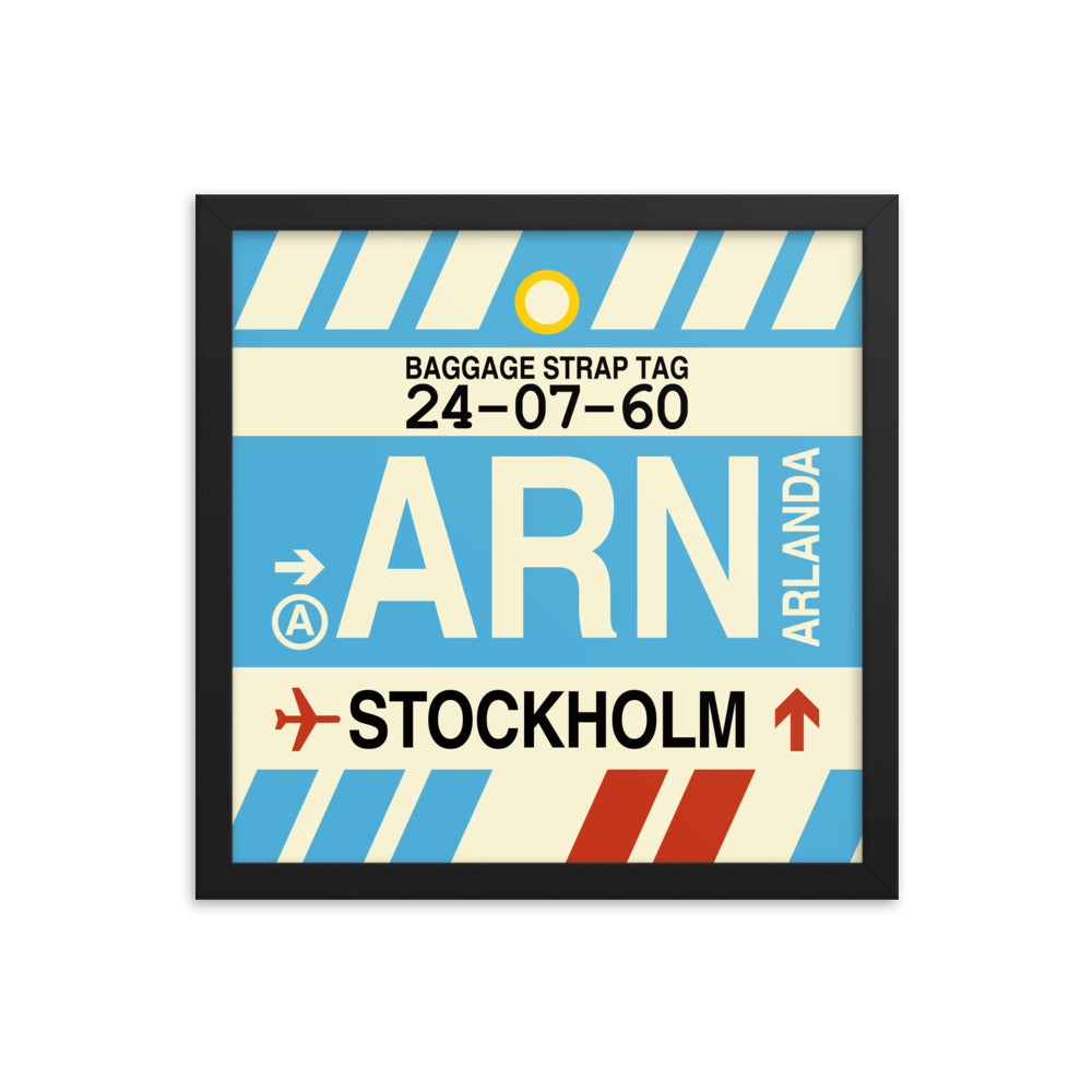 Travel-Themed Framed Print • ARN Stockholm • YHM Designs - Image 03