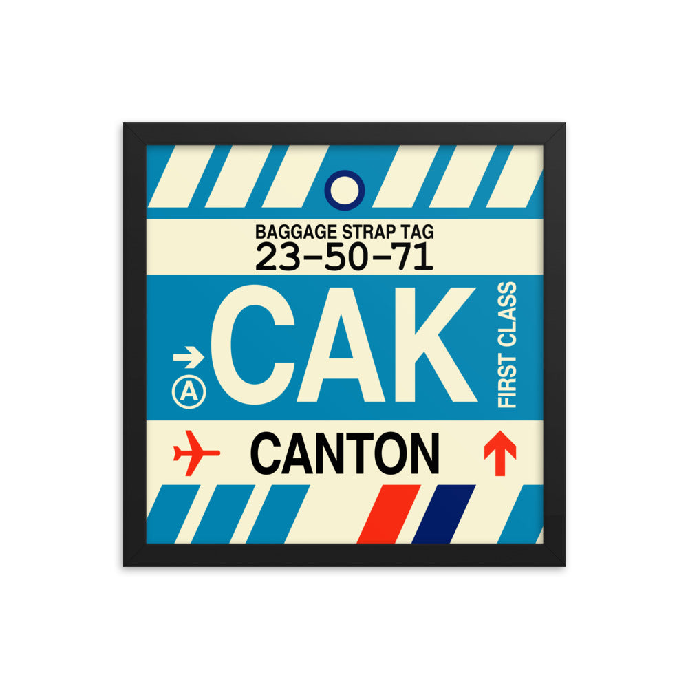 Travel-Themed Framed Print • CAK Canton • YHM Designs - Image 03