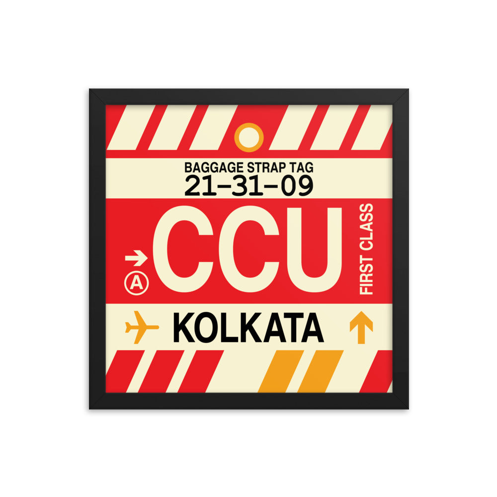 Travel-Themed Framed Print • CCU Kolkata • YHM Designs - Image 03