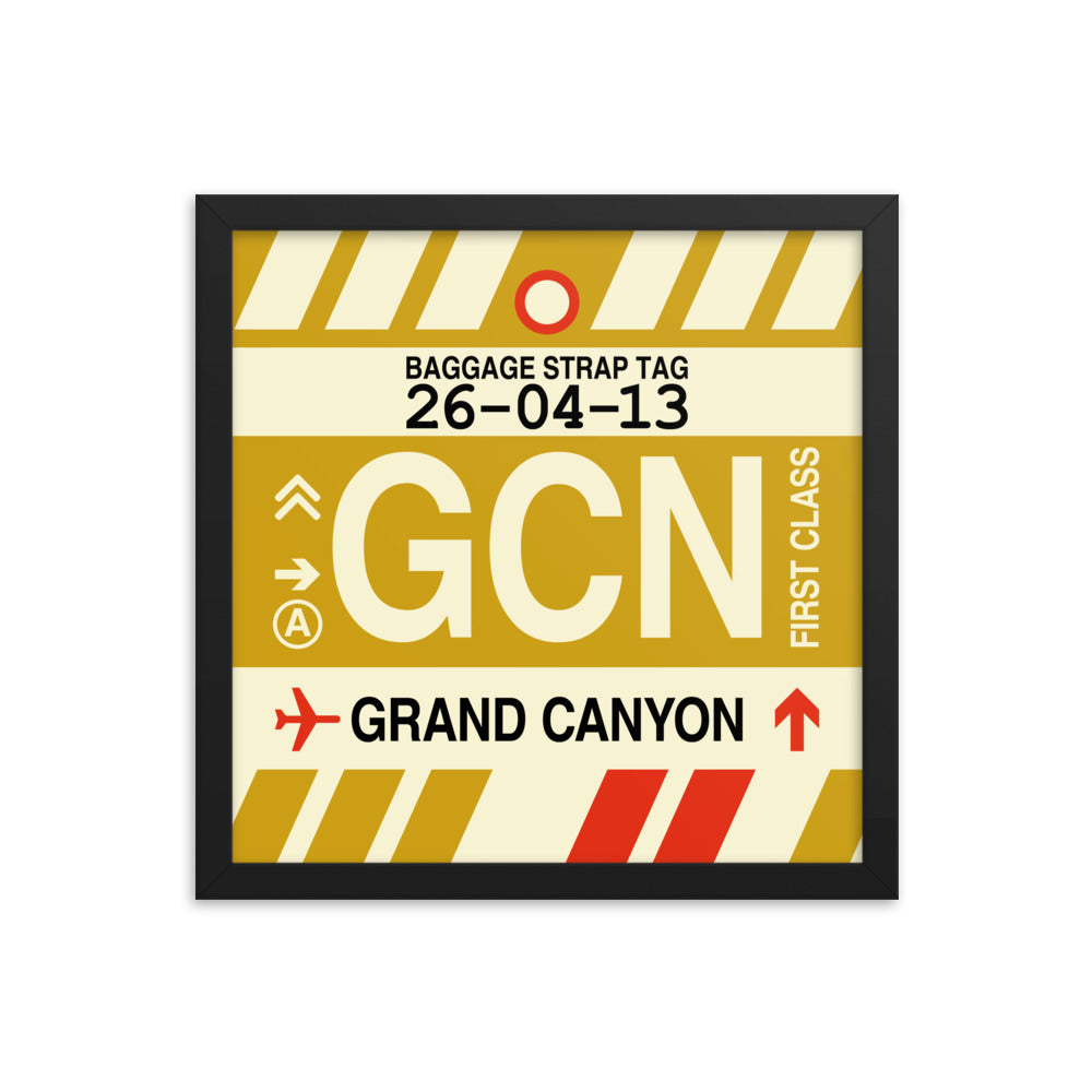 Travel-Themed Framed Print • GCN Grand Canyon • YHM Designs - Image 03