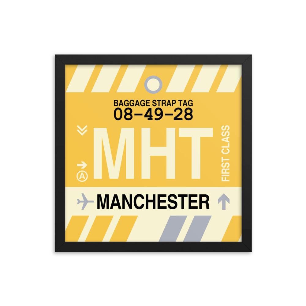 Travel-Themed Framed Print • MHT Manchester • YHM Designs - Image 03