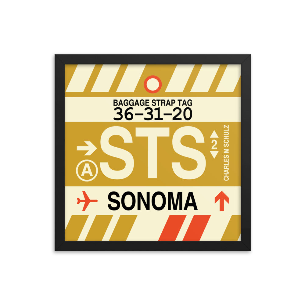 Travel-Themed Framed Print • STS Sonoma • YHM Designs - Image 03