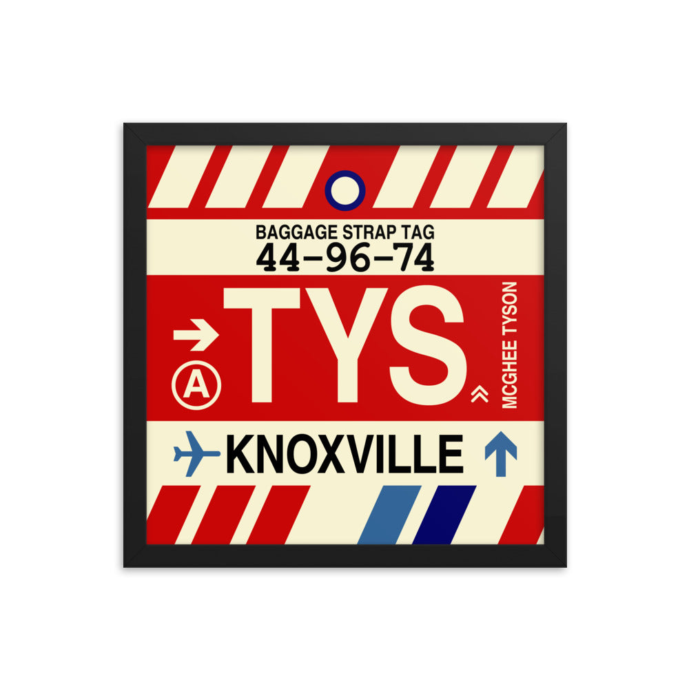 Travel-Themed Framed Print • TYS Knoxville • YHM Designs - Image 03