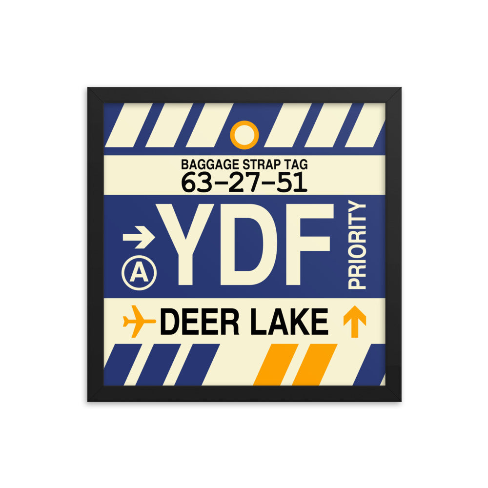 Travel-Themed Framed Print • YDF Deer Lake Souvenir • YHM Designs - Image 03