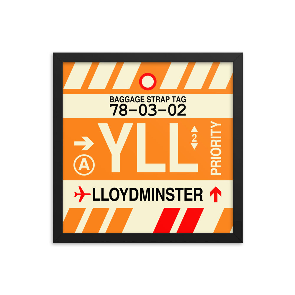 Travel-Themed Framed Print • YLL Lloydminster • YHM Designs - Image 03