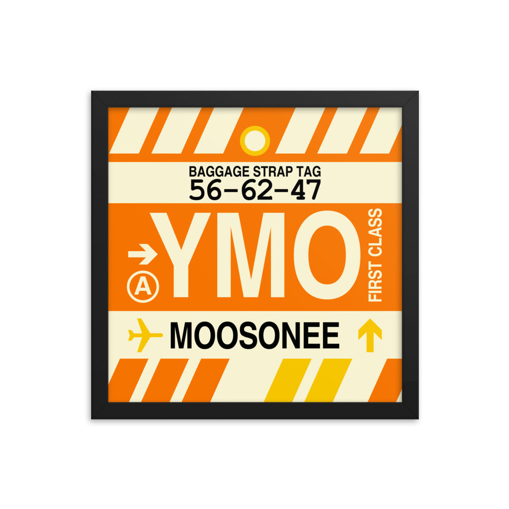 Travel-Themed Framed Print • YMO Moosonee • YHM Designs - Image 03