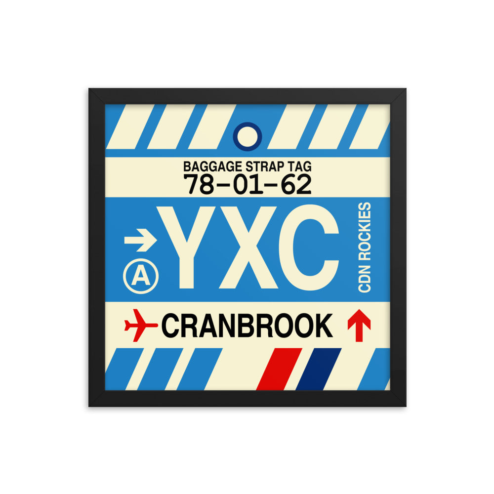 Travel-Themed Framed Print • YXC Cranbrook • YHM Designs - Image 03