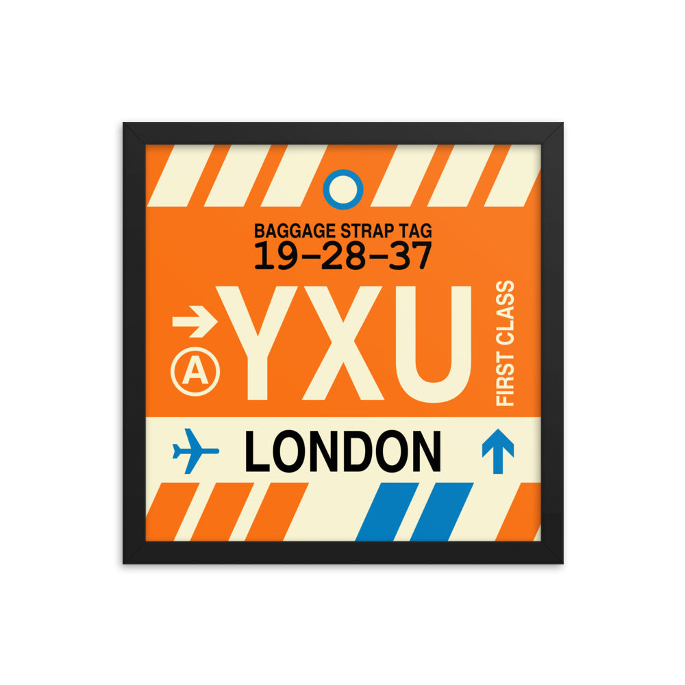 Travel-Themed Framed Print • YXU London • YHM Designs - Image 03