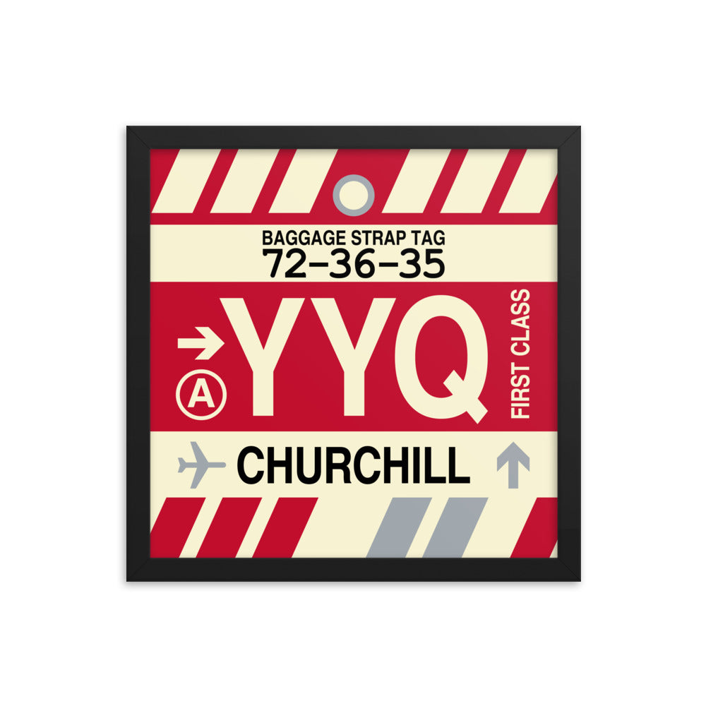 Travel-Themed Framed Print • YYQ Churchill • YHM Designs - Image 03