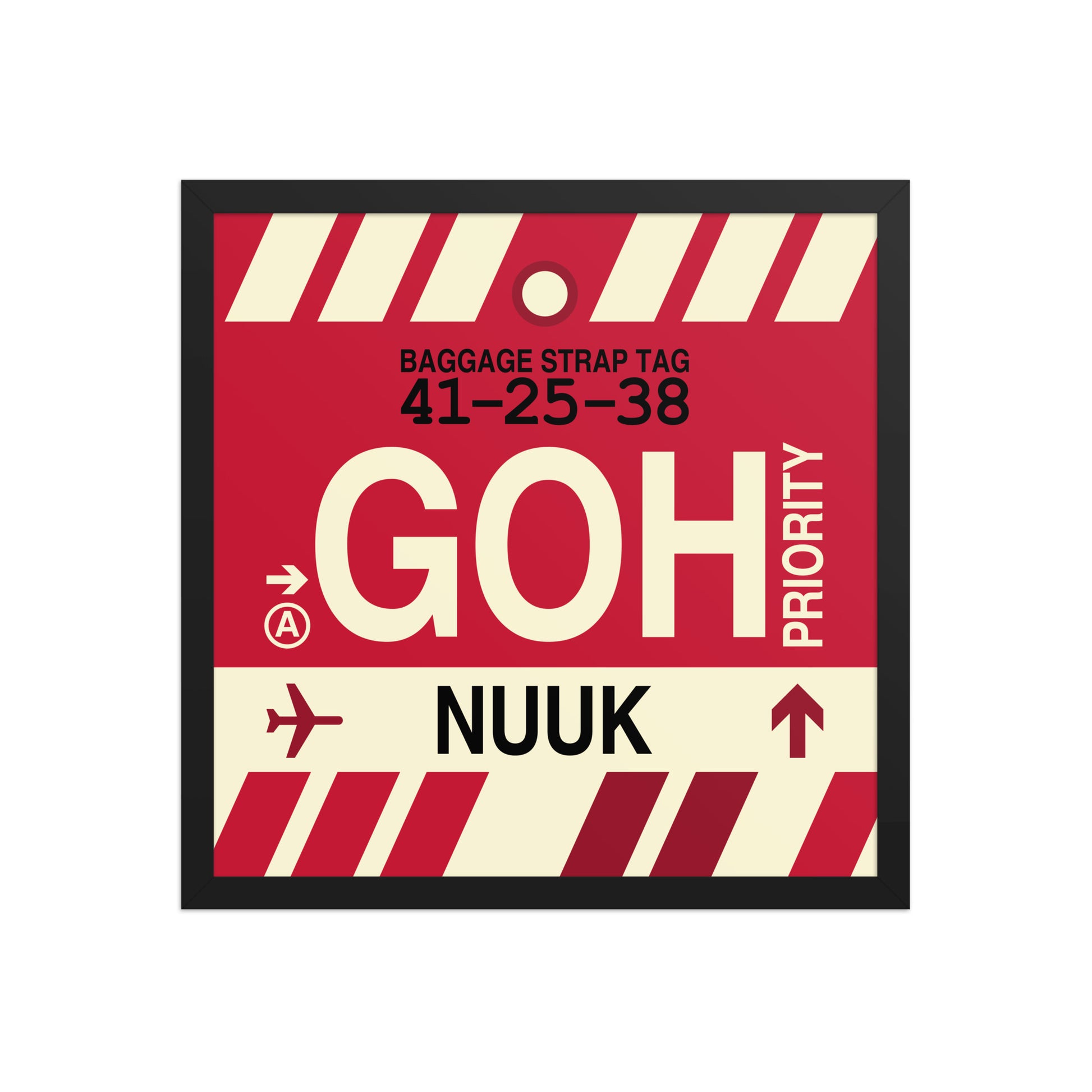 Travel-Themed Framed Print • GOH Nuuk Souvenir • YHM Designs - Image 05