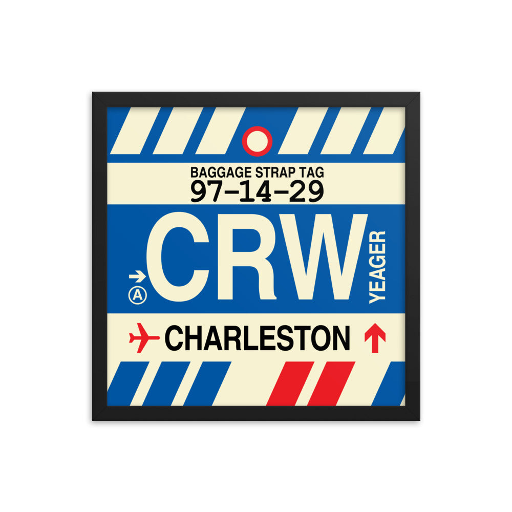 Travel-Themed Framed Print • CRW Charleston • YHM Designs - Image 04
