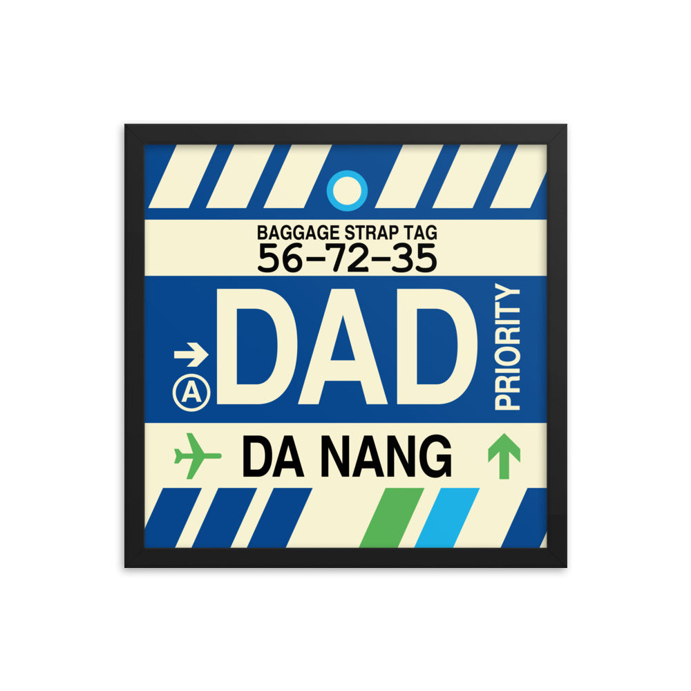 Travel-Themed Framed Print • DAD Da Nang • YHM Designs - Image 04