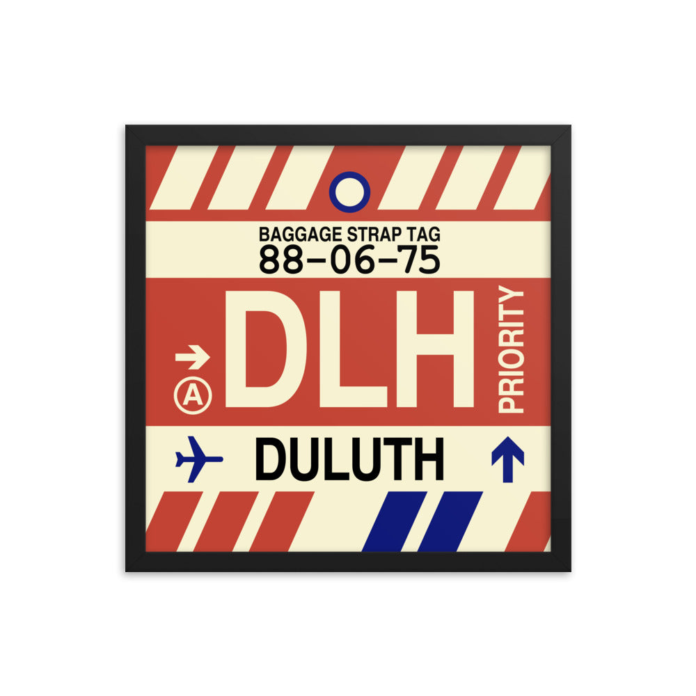 Travel-Themed Framed Print • DLH Duluth • YHM Designs - Image 04