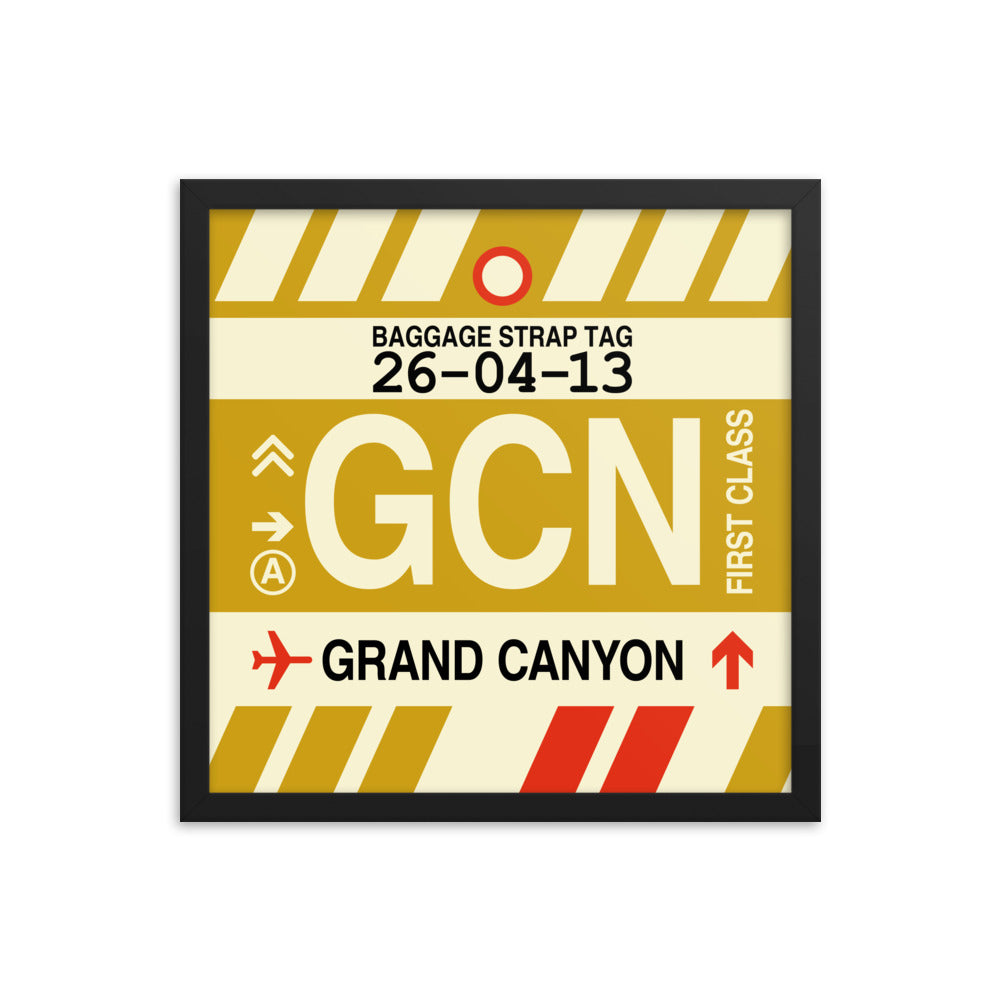 Travel-Themed Framed Print • GCN Grand Canyon • YHM Designs - Image 04