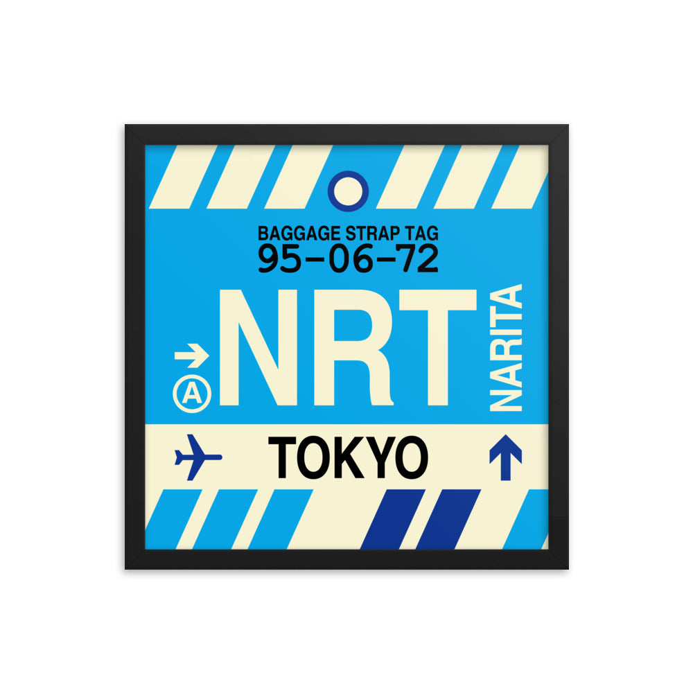 Travel-Themed Framed Print • NRT Tokyo • YHM Designs - Image 04