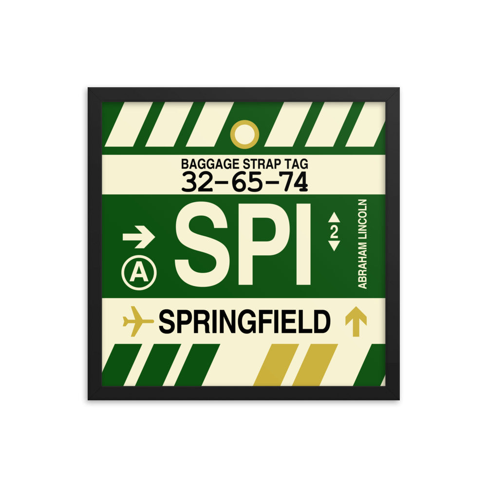 Travel-Themed Framed Print • SPI Springfield • YHM Designs - Image 04