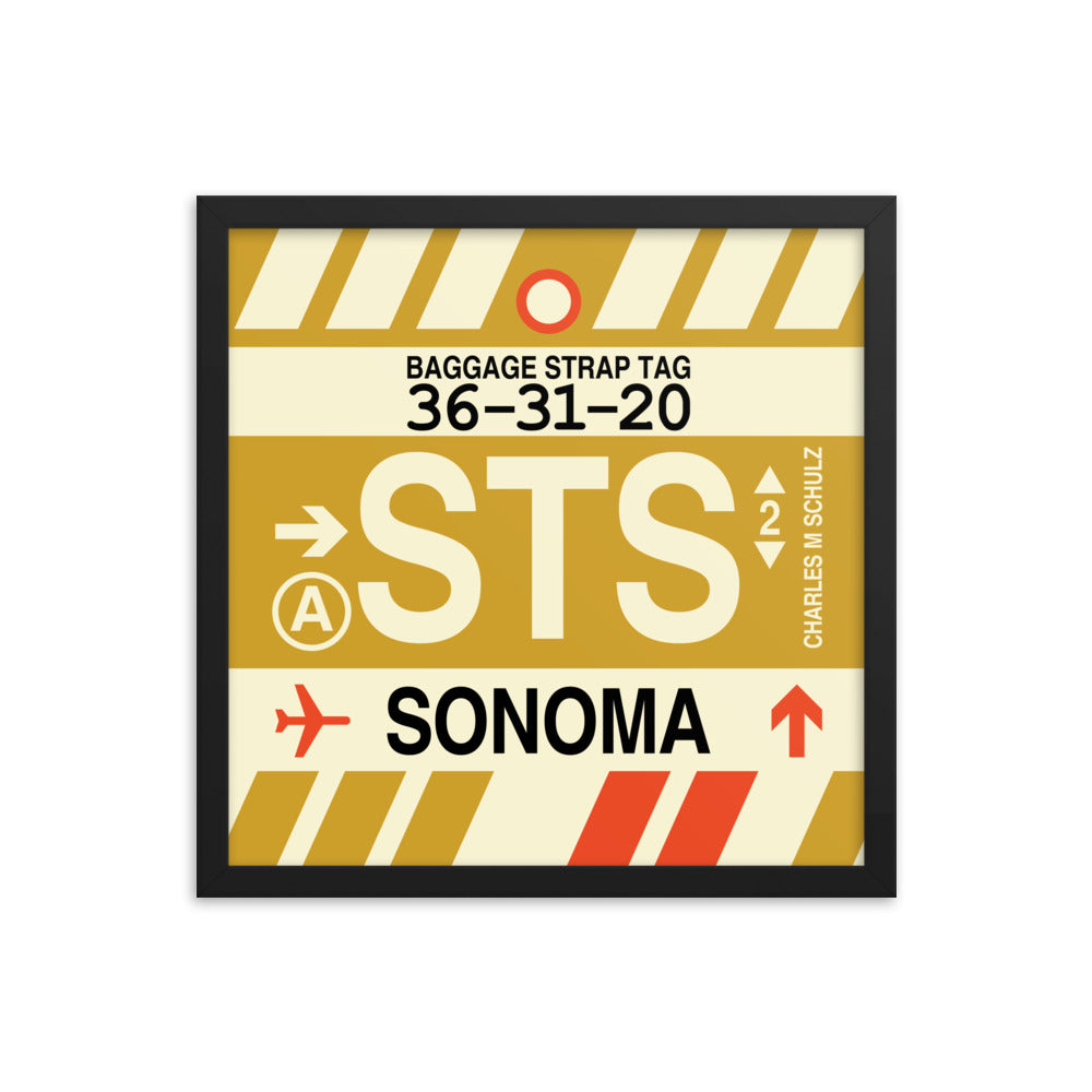 Travel-Themed Framed Print • STS Sonoma • YHM Designs - Image 04