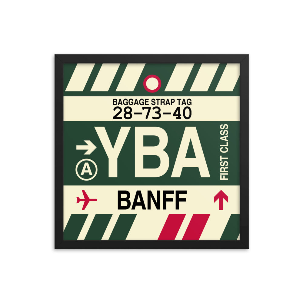Travel-Themed Framed Print • YBA Banff • YHM Designs - Image 04