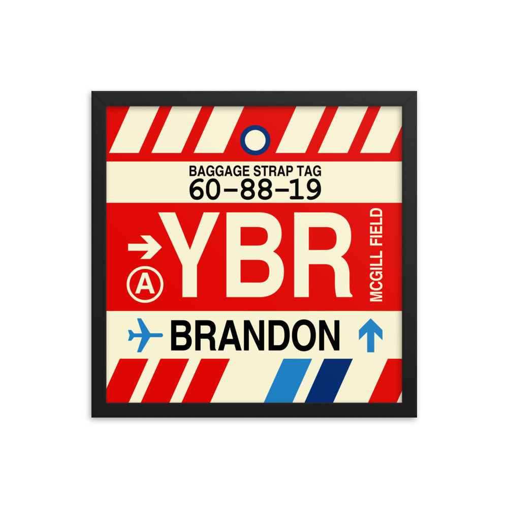Travel-Themed Framed Print • YBR Brandon • YHM Designs - Image 04