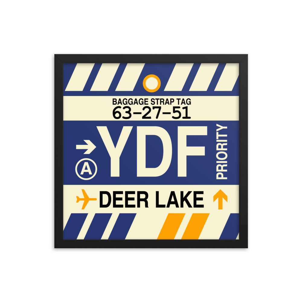 Travel-Themed Framed Print • YDF Deer Lake • YHM Designs - Image 04