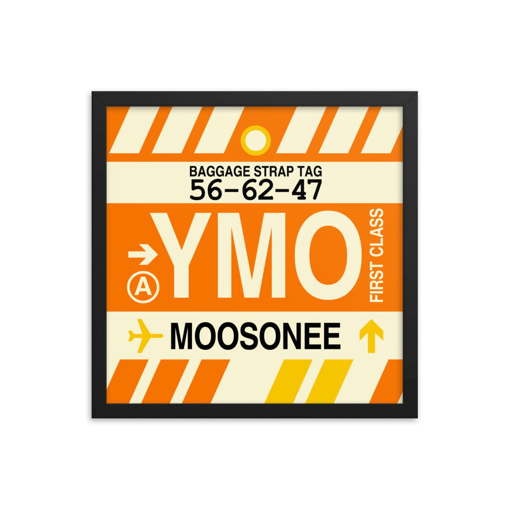 Travel-Themed Framed Print • YMO Moosonee • YHM Designs - Image 04