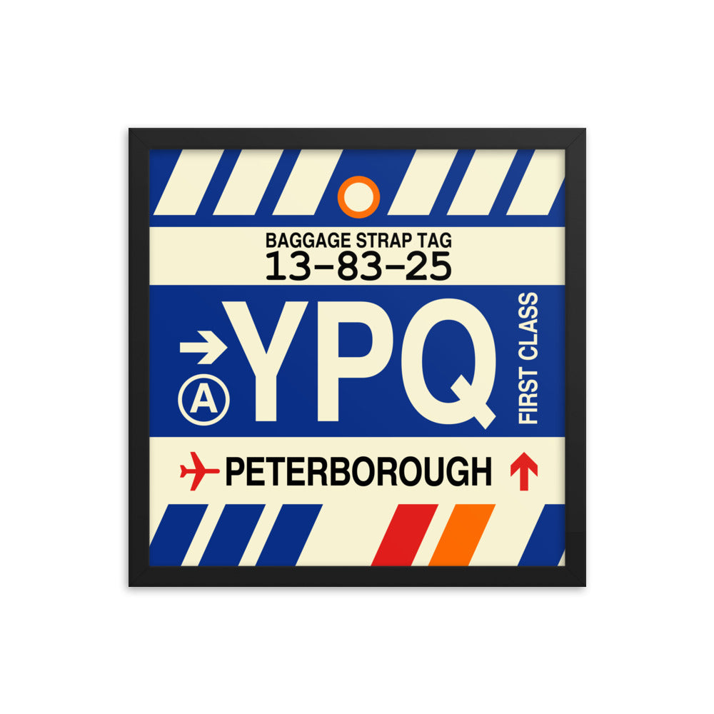 Travel-Themed Framed Print • YPQ Peterborough • YHM Designs - Image 04