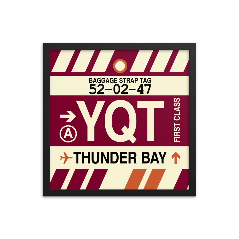 Travel-Themed Framed Print • YQT Thunder Bay • YHM Designs - Image 04