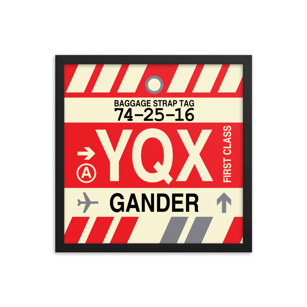 Travel-Themed Framed Print • YQX Gander • YHM Designs - Image 04